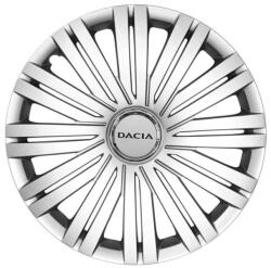 AutoHelix MSA Set 4 capace roti 15 inchi (R15) compatibile DACIA Logan, Sandero, Duster, Dokker, Model-339 (339dacia)