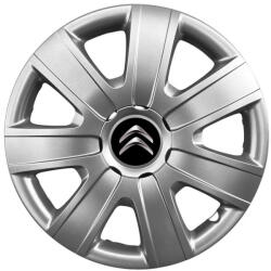 AutoHelix MSA Set 4 capace roti 15 inchi (R15) compatibile CITROEN C1, C2, C3, C4, C5, Jumpy, Nemo, Picasso, Model-325 (001028)