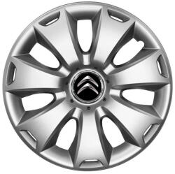 AutoHelix MSA Set 4 capace roti 15 inchi (R15) compatibile Citroen, Model - 335 (335Citroen)
