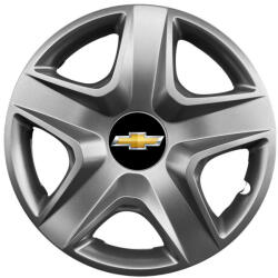 AutoHelix MSA Set 4 capace roti 15 inchi (R15) compatibile CHEVROLET, Model - 340 (340CHEVROLET)