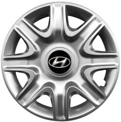 AutoHelix MSA Set 4 capace roti 15 inchi (R15) compatibile gama HYUNDAI model - 332 (332HYUNDAI)