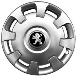 AutoHelix MSA Set 4 capace roti 15 inchi (R15) compatibile PEUGEOT 106, 107, 206, 207, 306, 307, 308, 406, 407, EXPERT, PARTNER, 3008, Model -303 (000972)