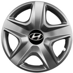 AutoHelix MSA Set 4 capace roti 16 inchi (R16) compatibile HYUNDAI Tucson, Getz, Matrix, i30, Trajet, Coupe, Model-418 (001022)
