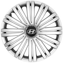 AutoHelix MSA Set 4 capace roti 15 inchi (R15) compatibile HYUNDAI Tucson, Getz, Matrix, i30, Trajet, Coupe, Model-339 (339hyundai)
