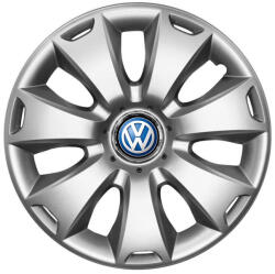 AutoHelix MSA Set 4 capace roti 15 inchi (R15) compatibile VOLKSWAGEN, Model - 335, Sigla Albastra (335VwAlbastru)