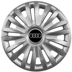 AutoHelix MSA Set 4 capace roti 15 inchi (R15) compatibile AUDI A1, A2, A3, A4, A5, A6, A80, 100, Model-313 (001088)