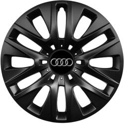 AutoHelix MSA Set 4 capace roti 16 inchi (R16) compatibile AUDI, Model 429 Black (Black429Audi)