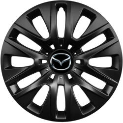 AutoHelix MSA Set 4 capace roti 16 inchi (R16) compatibile MAZDA, Model 429 Black (Black429Mazda)