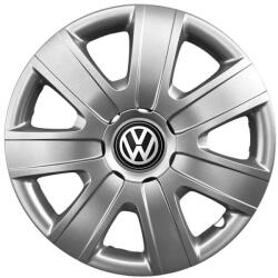 AutoHelix MSA Set 4 capace roti 16 inchi (R16) compatibile VW Volkswagen Golf 4, 5, 6, 7, Passat B5, B6, B7, B8, Jeta, Polo, Sharan, Tiguan, Touran, Touareg, Caddy, Bora, - Model 415 (000836)