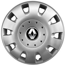 AutoHelix MSA Set 4 capace roti 15 inchi (R15) compatibile RENAULT Megane, Clio, Talisman, Espace, Kangoo, Laguna, Fluence, Captur, Scenic, Trafic, Twingo, Model - 304 (001040)
