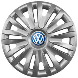 AutoHelix MSA Set 4 capace roti 15 inchi (R15) compatibile VW - Model 313, Sigla Albastra (313VwAlbastru)