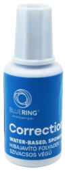 BLUERING Hibajavító folyadék 20ml, vízbázisú ecsetes végű Bluering®