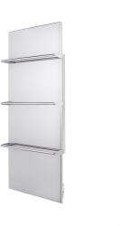 Teploceramic Llc SunWay SWT-RA 150 W rozsdamentes fém infrapanel - törölközőszárító, beépített digitális termosztáttal 800 × 370 × 17 mm 0, 7-1, 0 A IP33 3 m2 / 7, 5 m³