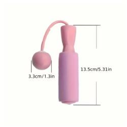 EMC ONSHOP Coarda Speciala Fara Fir EMC ONSHOP®, 37cm, pentru Slabire si Tonifiere, Roz (JML-007)