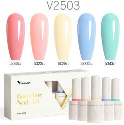 VENALISA 5 db-os UV/LED Gél lakk szett - 5x10 ml - V2503 (95106)