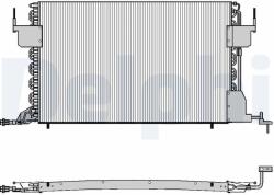 DELPHI Condensator, climatizare DELPHI TSP0225021 (TSP0225021)