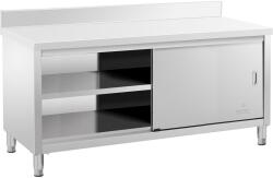 Royal Catering Dulap de lucru - înălțime - 180 x 70 cm - 600 kg capacitate de încărcare RCSSCB-180X70-E-B (RCSSCB-180X70-E-B)