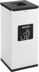 Ulsonix Coș de reciclare - 60 L - alb - etichetă pentru deșeuri reziduale ULX-GB3 N (ULX-GB3 N) Cos de gunoi