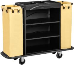 Uniprodo Cărucior Hotelier - 150 kg - 2 saci de rufe UNICLEAN 142B (UNICLEAN 142B)