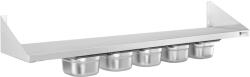 Royal Catering Raft de condimente - 5 x 1/6 GN - 120cm RCWR-5 GN1/6 (RCWR-5 GN1/6) Raft