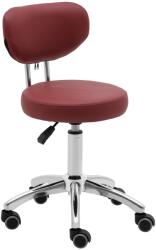 Physa Scaun rulant cu spătar - 46 - 60 cm - 150 kg - burgundy ASCONA BURGUNDY (ASCONA BURGUNDY)