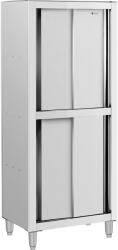 Royal Catering Dulap de vase din oțel inoxidabil - 800 x 500 x 1800 mm - Royal Catering RCDC-80 (RCDC-80)