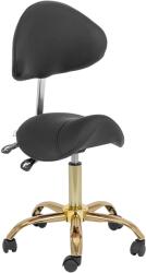 Physa Scaun cu șa - 51 - 65 cm - 150 kg - negru/auriu PHYSA MANNHEIM BLACK_GOLD (PHYSA MANNHEIM BLACK_GOLD)