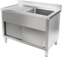 Royal Catering Unitate de bucătărie - 120 x 65 cm RCHS-1200WS (RCHS-1200WS) Chiuveta