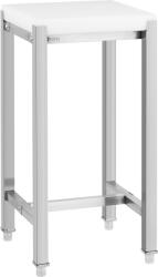 Royal Catering Tocătorul Măcelarului - 40 x 40 x 80 cm - Oțel inoxidabil RCBC-01 (RCBC-01)