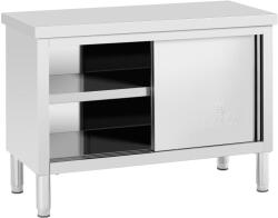 Royal Catering Dulap de lucru din oțel inoxidabil - 120 x 50 cm - 330 capacitate kg - Royal Catering RCAT-120/50-WT (RCAT-120/50-WT)