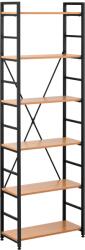Fromm & Starck Raft de cărți - 60 x 28 x 182.5 cm - 150 kg STAR_BC_05 (STAR_BC_05) Biblioteca
