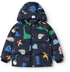 LIEWOOD Polle pehelykabát Dino roar / Classic navy - LWD-446 (LWD-446)