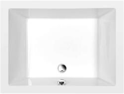 POLYSAN Deep cădiță de duș dreptunghiulară 100x75 cm alb 72879 (72879) (72879)