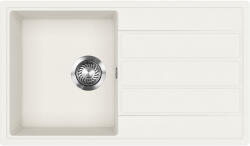 Evido EASY 45 S gránit mosogató, 760 x 440 mm, fehér (442208) - trikolor