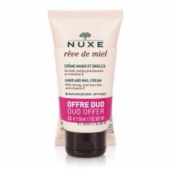 NUXE Rêve de Miel Hand and Nail Cream 2 x 50 ml