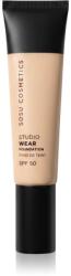 SOSU Cosmetics Studio Wear fedő hatású alapozó SPF 50 árnyalat 02 W 32 ml