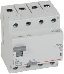Legrand - Întrerupător diferențial 4 poli RX3 4P 25 A 30 mA AC (LR0131)