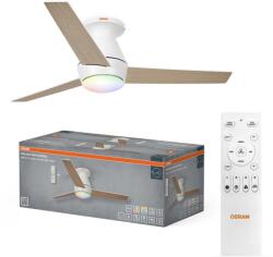 OSRAM - Ventilator de tavan LED RGB dimabil NORDES LED/18W/230V 3000-6500K + telecomandă (P228176)