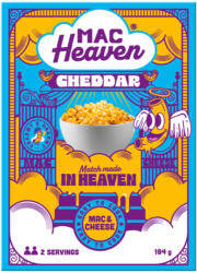 Mac Heaven instant tésztaétel 184g Cheddar Mac&Cheese