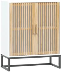 vidaXL tálalószekrény, fehér, 60x30x75 cm, szerelt fa, 12 kg (352109)