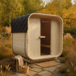 Juskys Saună compactă din molid pentru exterior, 2 locuri, 3, 6 kW (301842)