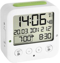 TFA Ceas de perete digital TFA Dostmann Bingo, alarma dubla, iluminare automata (58688536)