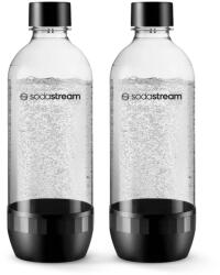 SodaStream Sticla Sodastream 1L din Tritan, 2 bucati, BPA-free, culoare neagra (298318)