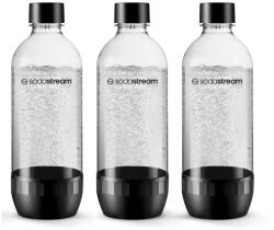 SodaStream Sticla pentru preparat apa carbogazoasa SodaStream 1L, 3 bucati, Negru (89896445)