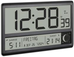 TFA Ceas digital de perete TFA Dostmann 60.4524. 01, negru, cu alarma si afisaj mare (28116588)
