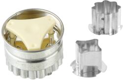 Zenker Set de forme pentru fursecuri Zenker Linzer, 4 piese, inox si plastic (95682441)