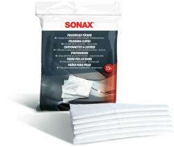 SONAX Cearceafuri de Polisat SONAX PolierVliesTucher, 15 bucati, material moale, rezistent la solventi (65298980)
