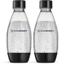 SodaStream Sticla de plastic SodaStream 0, 5L, set 2 bucati, negru (4938705)