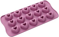 Zenker Forma de praline din silicon Zenker, roz, 11.5 x 21 cm, 15 forme (11383765)