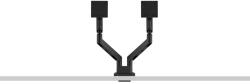 BenQ Dupla monitortartó kar Ergo Arm BDL01 fekete 9H. A3JDD. LBW (9H.A3JDD.LBW)